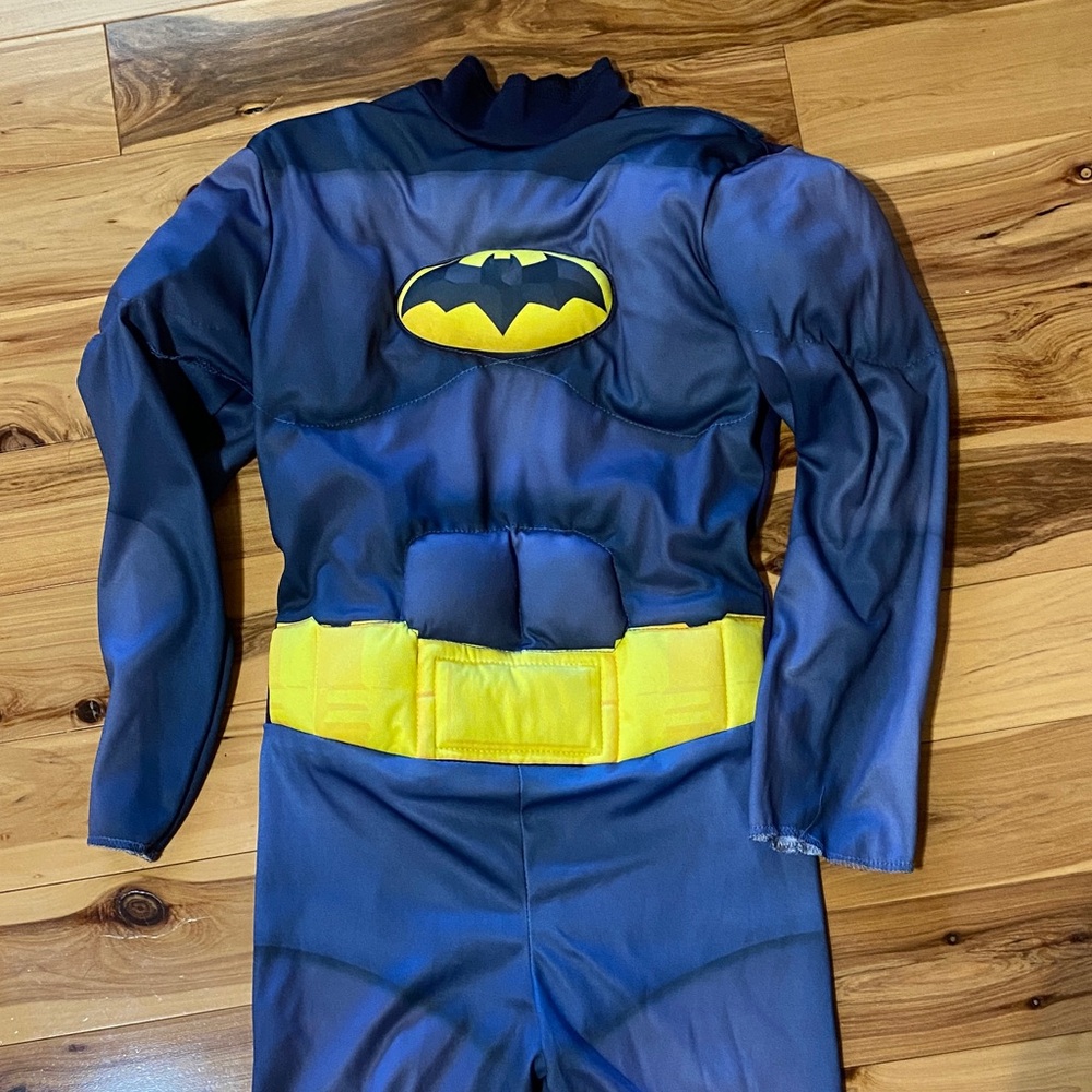 Kids Superhero Costume - Blue and Yellow